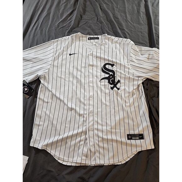 NWT Nike Chicago White Sox Eloy Jimenez #74 Home Jersey White Men's Size 2XL XXL